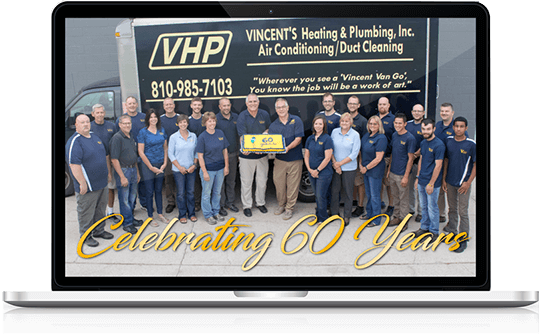 Vincent's Heating & Plumbing has been doing Plumbing and Cooling repairs for 60 years in Port Huron MI.